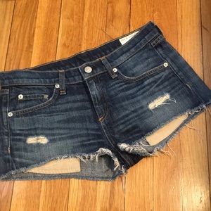 Rag and Bone denim shorts